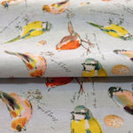 McCulloch and Wallis Bird Print poplin - Buy fab bird-print fabrics